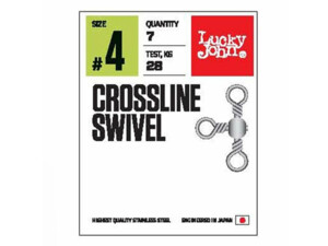 Lucky John obratlíky Crossline Swivel
