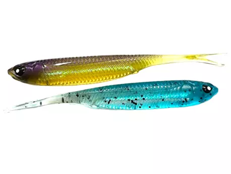 Lucky John 3D Makora Split Tail 4" Blistr 6ks