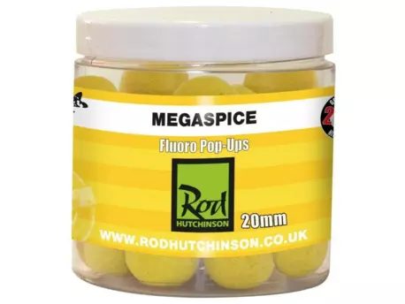 Rod Hutchinson RH Fluoro Pop-Ups Megaspice with Natural Ultimate Spice Blend