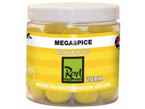 Rod Hutchinson RH Fluoro Pop-Ups Megaspice with Natural Ultimate Spice Blend

