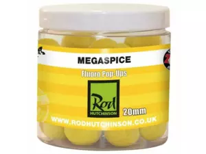 Rod Hutchinson RH Fluoro Pop-Ups Megaspice with Natural Ultimate Spice Blend
