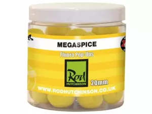 Rod Hutchinson RH Fluoro Pop-Ups Megaspice with Natural Ultimate Spice Blend