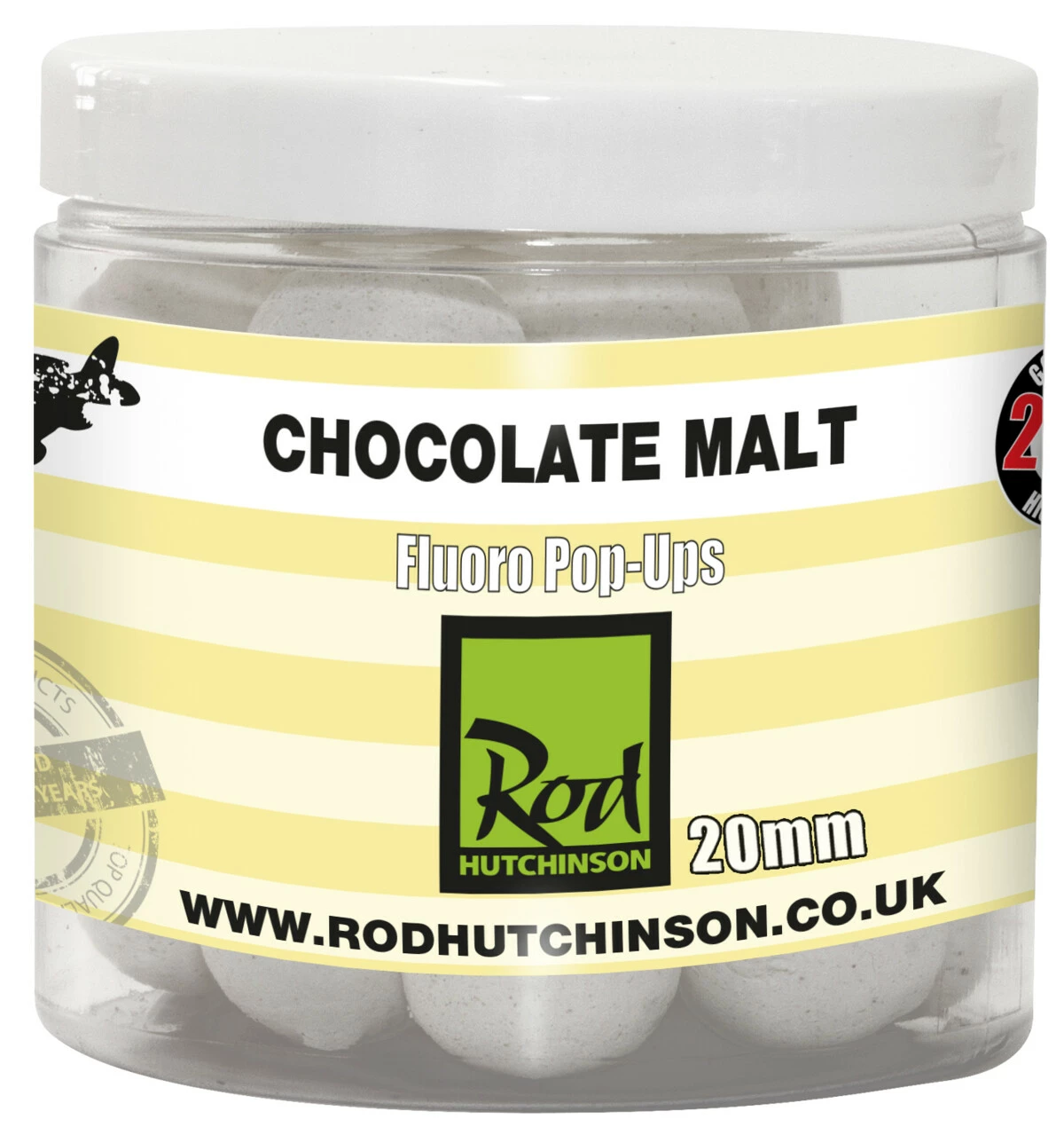 Rod Hutchinson RH Fluoro PopUps Chocolate Malt with Regular Sense