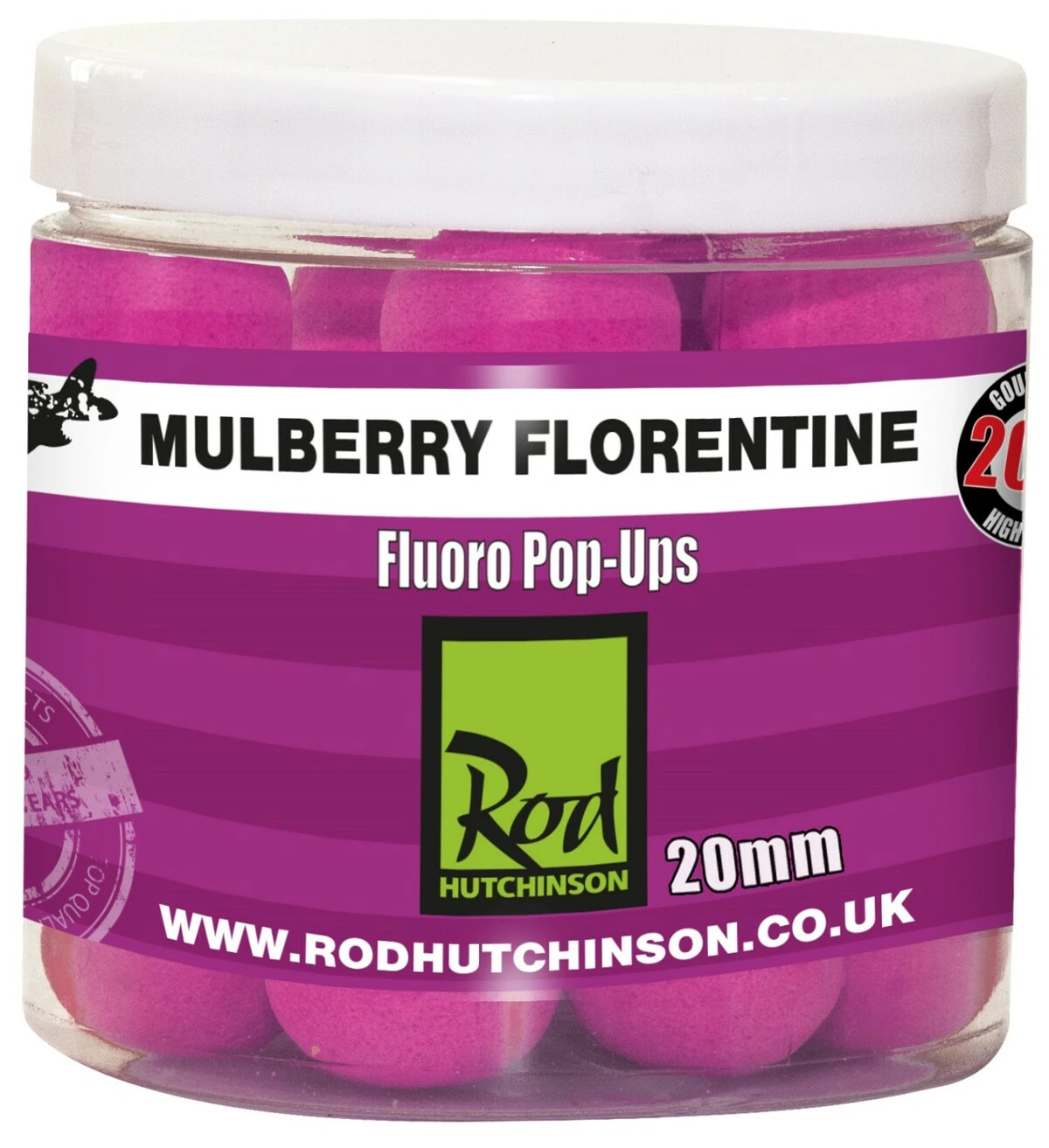 Rod Hutchinson RH Fluoro Pop-Ups Mulberry Florentine with Protaste Plus