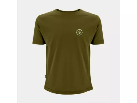 KUMU Tričko DEATH RIG KHAKI VÝPRODEJ