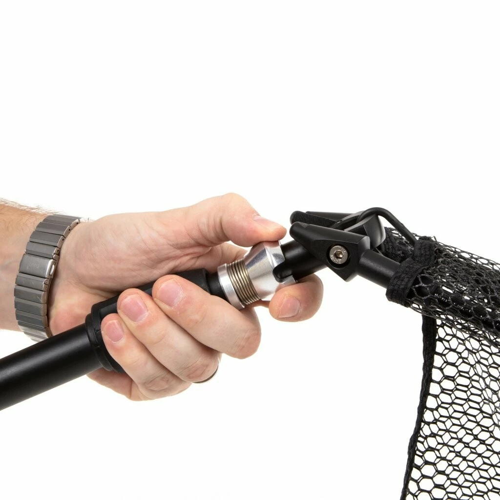 Fencl kaprový podběrák CARP 100 / 2díl s pogumovanou sítí