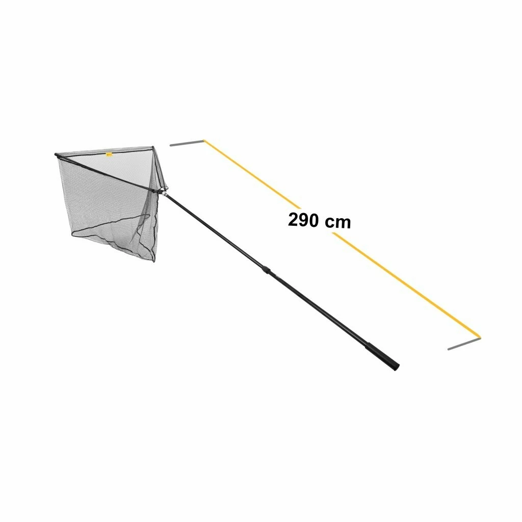 Fencl kaprový podběrák CARP 100 / 2díl s pogumovanou sítí