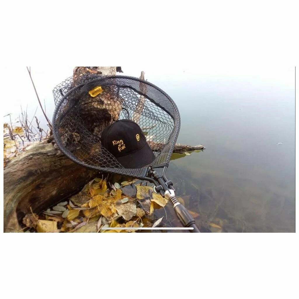 Fencl přívlačový podběrák PREDATOR s pogumovanou sítí VÝPRODEJ