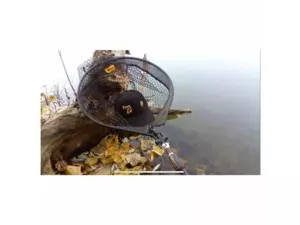 Fencl přívlačový podběrák PREDATOR s pogumovanou sítí VÝPRODEJ