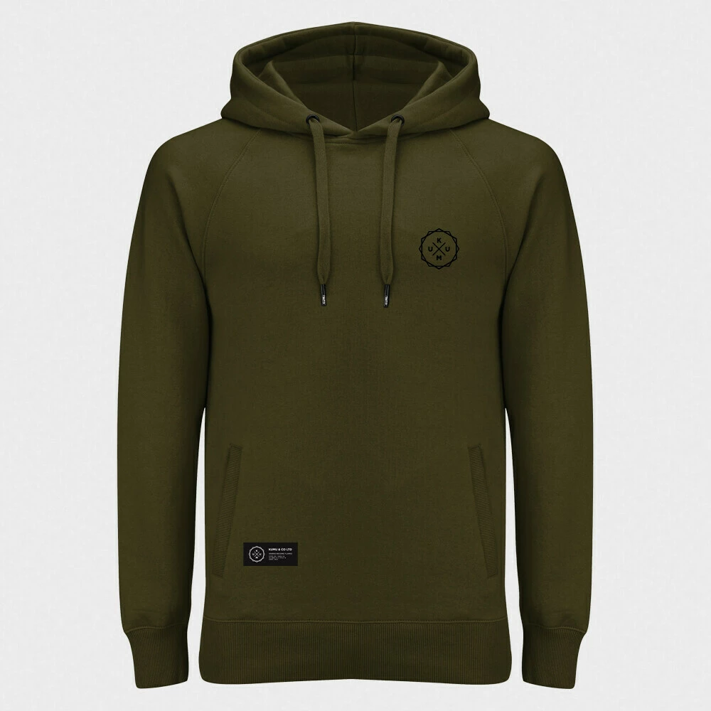 KUMU Mikina DEATH RIG - khaki VEL. XL VÝPRODEJ