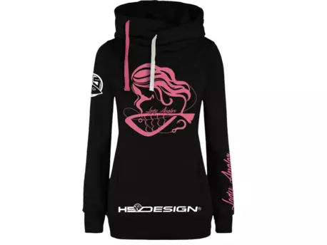 Hotspot Design Dlouhá dámská mikina LADY ANGLER VEL. M VÝPRODEJ