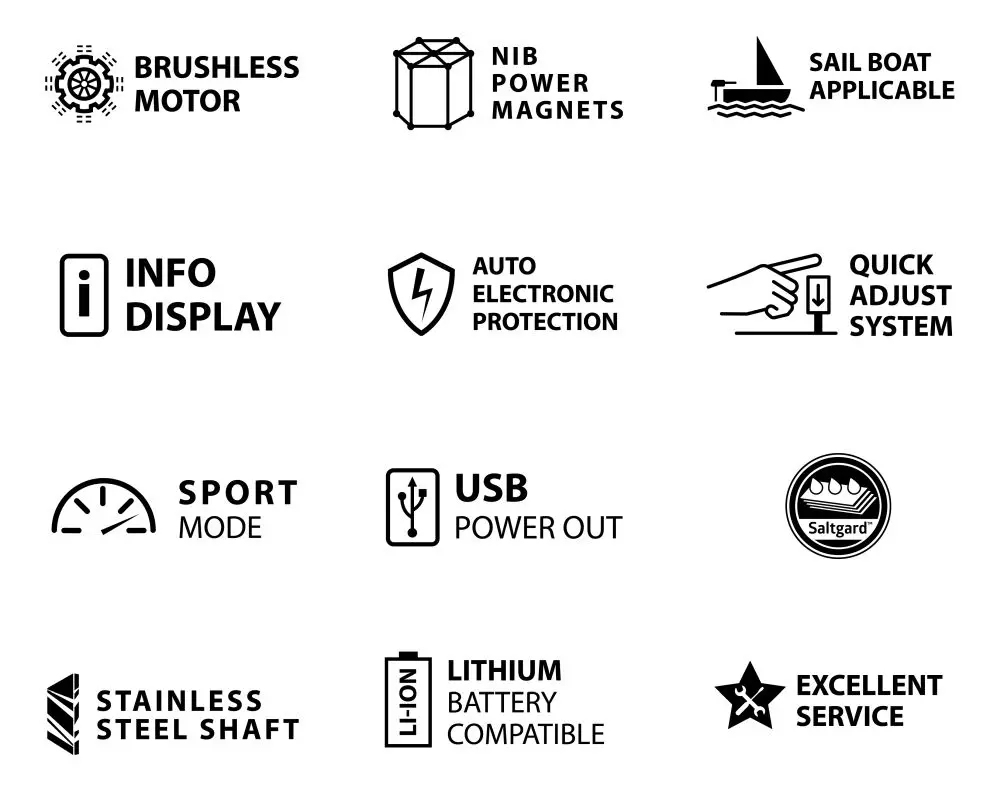 Rhino elektromotor BE 55 BLACK EDITION AKCE