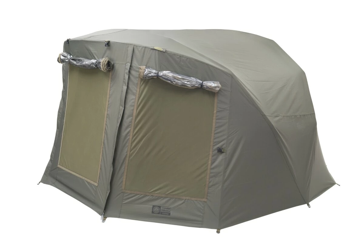 MIVARDI Bivak Professional + přehoz + 2x lehátko CamoCODE Express