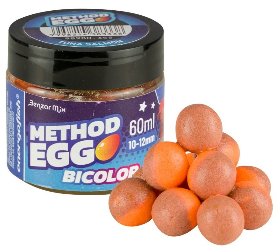 Benzar Mix Umělá Nástraha Bicolor Method Egg 6-8 mm 30 ml