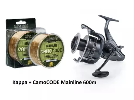 MIVARDI Kappa 5000 + CamoCODE Mainline 0.255mm 600m