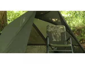 MIVARDI Přístřešek Quick Set + křeslo CamoCODE Express