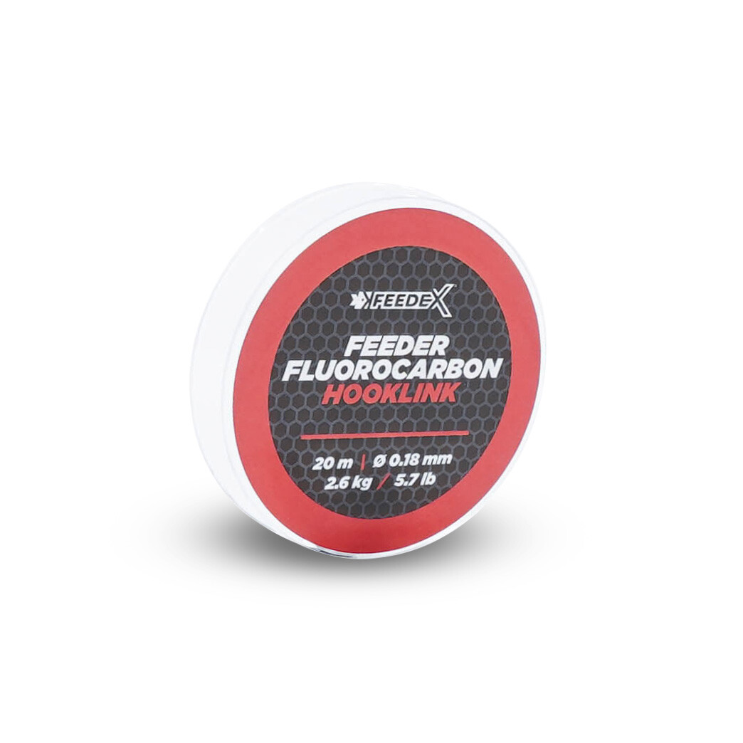 FEEDER EXPERT návazcové materiály - Feeder Fluorocarbon 0,18mm 20m