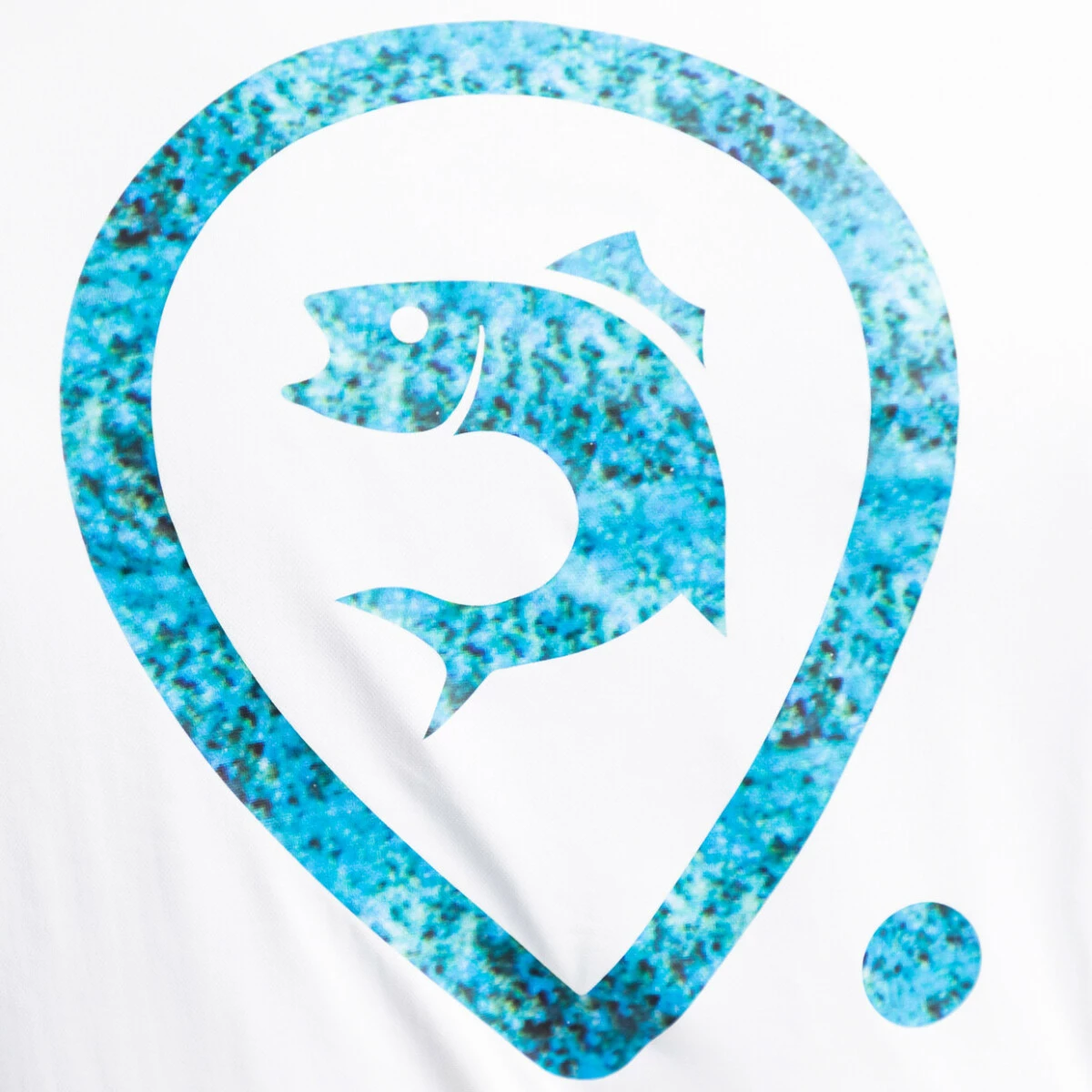 Adventer & fishing Funkční hoodie UV tričko White & Bluefin