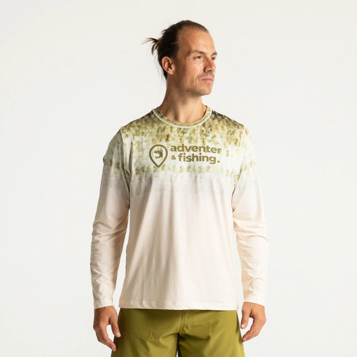 Adventer & fishing Funkční UV tričko Black Bass