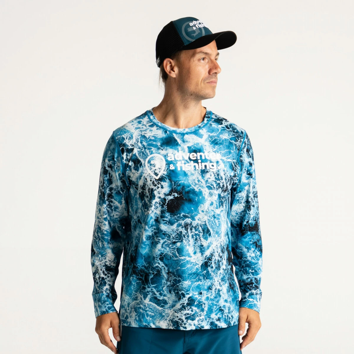 Adventer & fishing Funkční UV tričko Stormy Sea