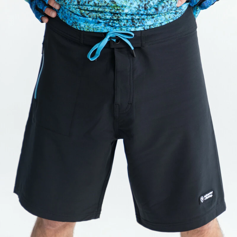 Adventer & fishing Rybářské kraťasy Simply Black