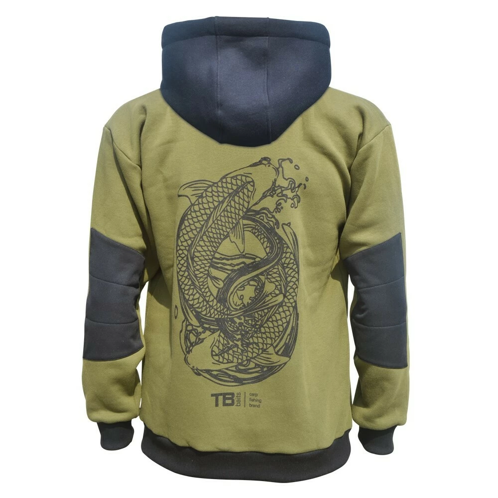 TB Baits Mikina Olive Edition Hoodie