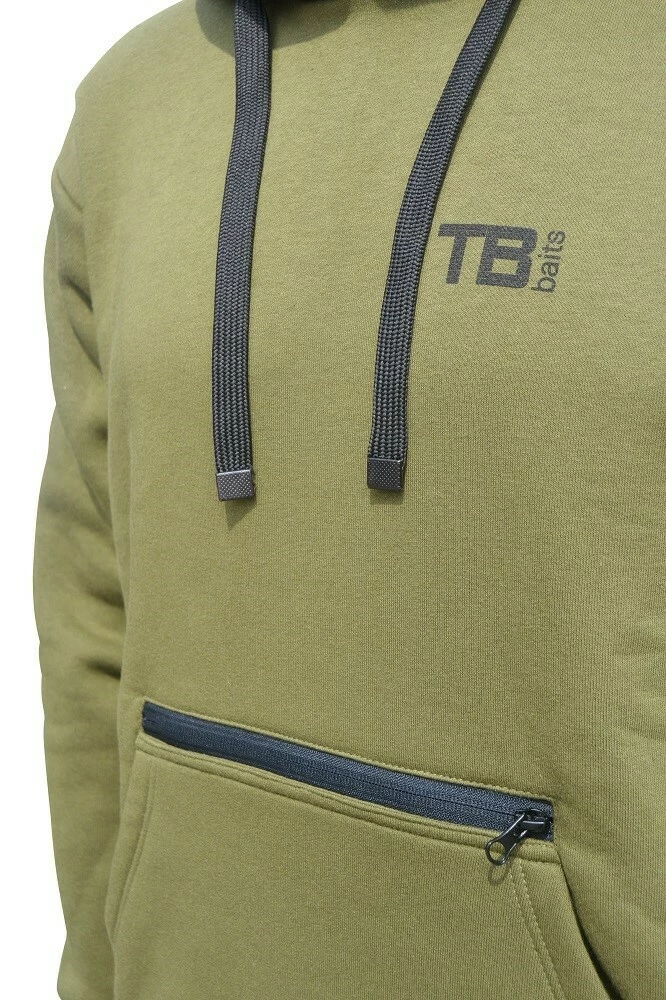 TB Baits Mikina Olive Edition Hoodie