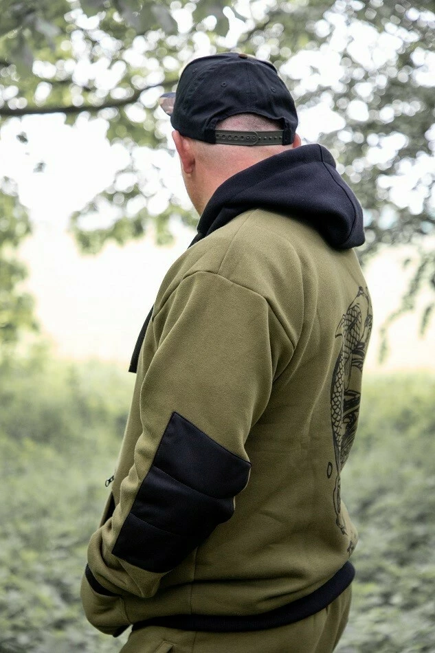 TB Baits Mikina Olive Edition Hoodie