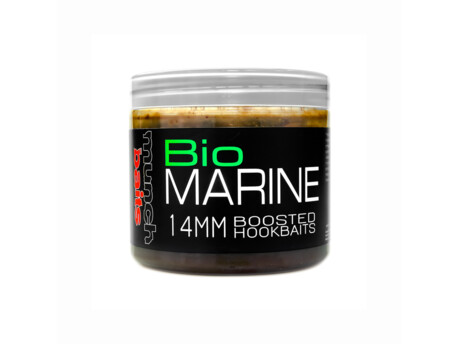 Dipované boilies Munch Baits Bio Marine 200ml