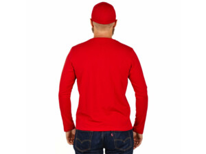 Lucky John triko Brave červené vel.XL