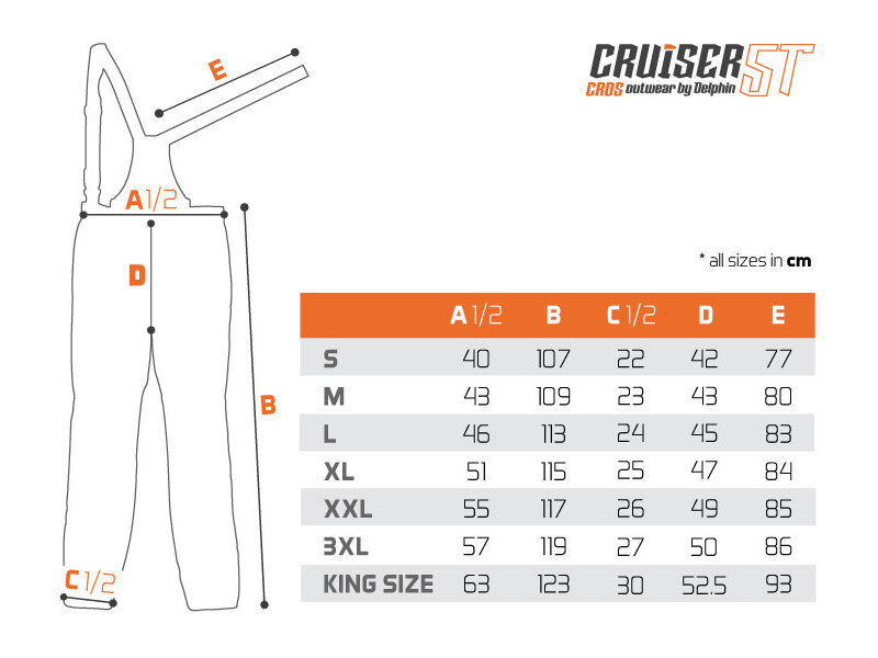 Kalhoty oblek CruiserCROS 5T