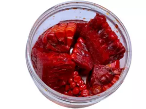 LK Baits CUC! Corn Strawberry M, 50g