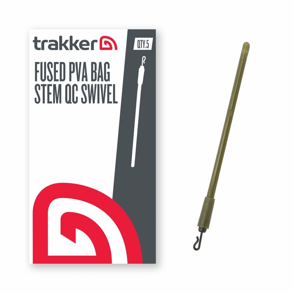 Trakker Products Trakker Dřík do inline olov Fused PVA Bag Stem - QC Swivel 5ks
