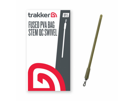 Trakker Products Trakker Dřík do inline olov Fused PVA Bag Stem - QC Swivel 5ks