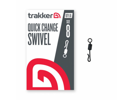 Trakker Products Trakker Obratlík Quick Change Swivel vel.8, 10ks