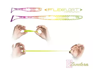 Umělá nástraha Delphin ZANDERA FlexiFLOAT UVs / 5ks