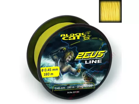 BLACK CAT Šňůra Zeus Line 0,45mm 37kg 200m VÝPRODEJ