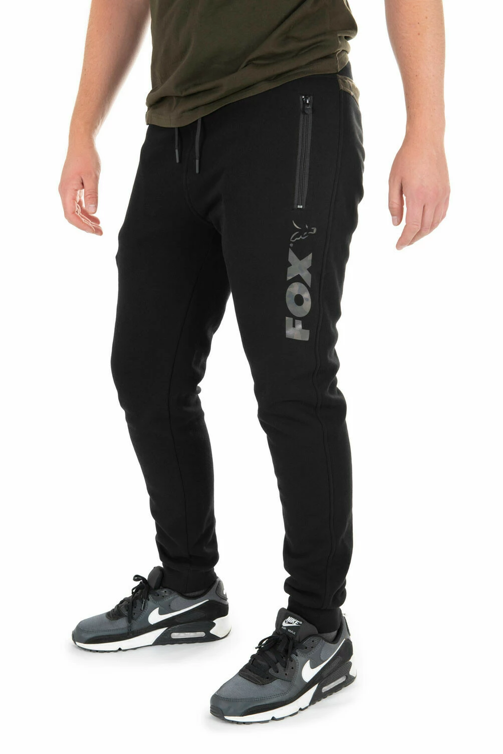 Fox tepláky Black/Camo Print Jogger Vel. L VÝPRODEJ