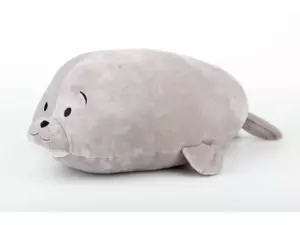 Plyšák SLEEP WELL polštářek mikrospandex 35cm - TULEŇ ŠEDÝ VÝPRODEJ