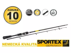 SPORTEX přívlačový prut Black Pearl GT-3 2-díl 240cm / 10g VÝPRODEJ