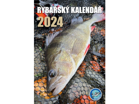 Nástěnný rybářský kalendář na rok 2024