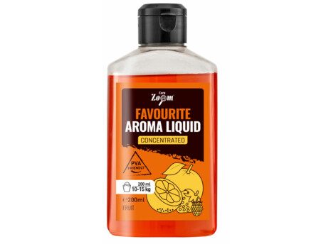 Carp Zoom Favourite Aroma Liquid Pellet Plus - 200 ml/ovoce