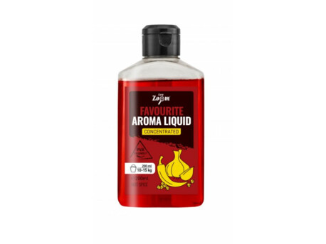 Carp Zoom Favourite Aroma Liquid Pellet Plus - 200 ml/pálivé koření