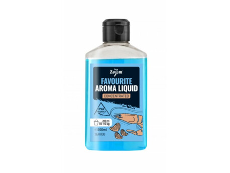 Carp Zoom Favourite Aroma Liquid Pellet Plus - 200 ml/mořské plody