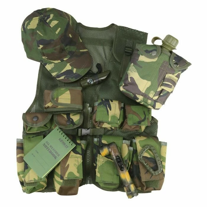 KOMBAT Set JUNIOR dětský ADVENTURE VEST KIT DPM