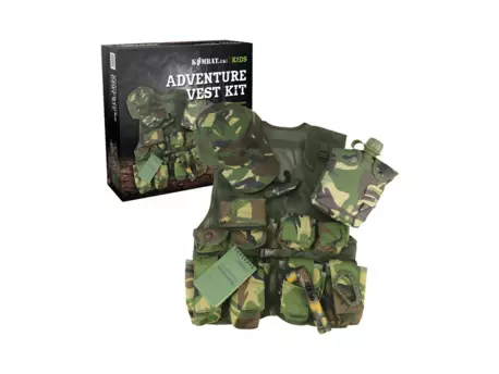 KOMBAT Set JUNIOR dětský ADVENTURE VEST KIT DPM