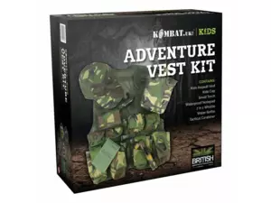 KOMBAT Set JUNIOR dětský ADVENTURE VEST KIT DPM