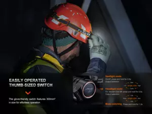 FENIX Nabíjecí čelovka HM71R + Fenix E02R