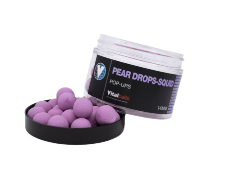 Vitalbaits Pop-Up Pear Drops-Squid 50g 18mm