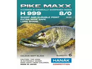 HANÁK Muškařský háček H999 Pike Maxx